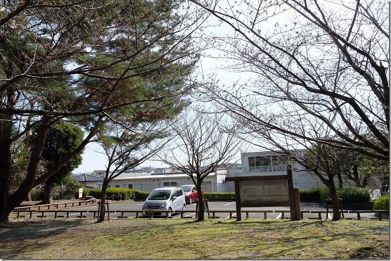 志免福祉公園の駐車場、福岡県志免町