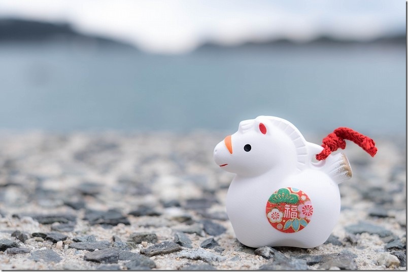 綿積神社の干支の土鈴 2026年午年 綿積神社の干支の土鈴 2026年午年