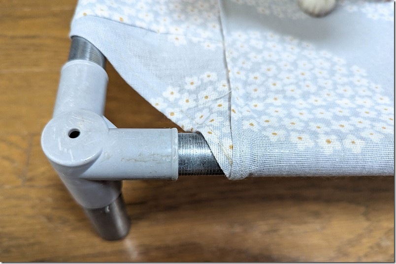 犬用のベット（ハンモック風）の作り方、縫い方