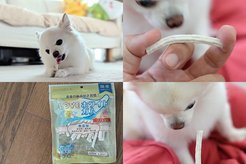 犬用ガム LOVEホワイトガム ソフトSSレビュー｜食いつき・原材料・他社比較【ルミエールPB】